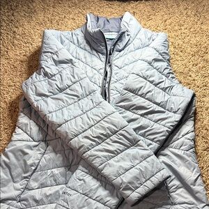 Free Country Women's Gray/Blue Puffer Jacket